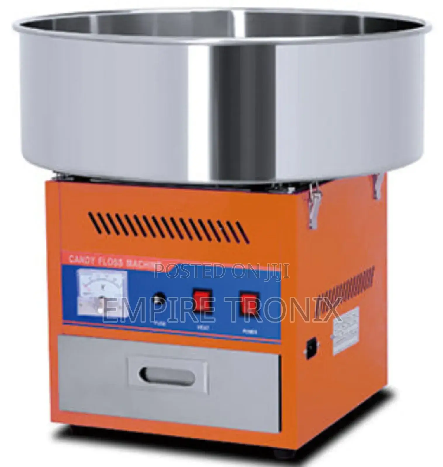 Hec-01 Electric Candy Floss Machine – 520mm Pan Diameter
