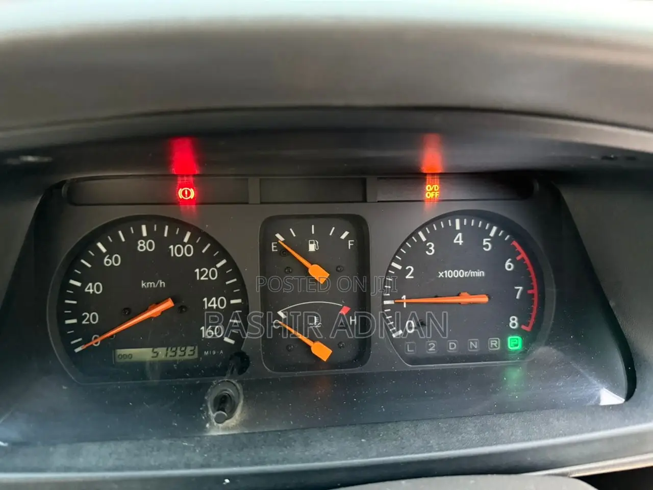 Toyota Townace Truck 1 Tonne Unregistered(Chasis) Mpya.