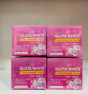 Douzi 15 Days Gluta White L-Glutathione Plus 30 Sachet