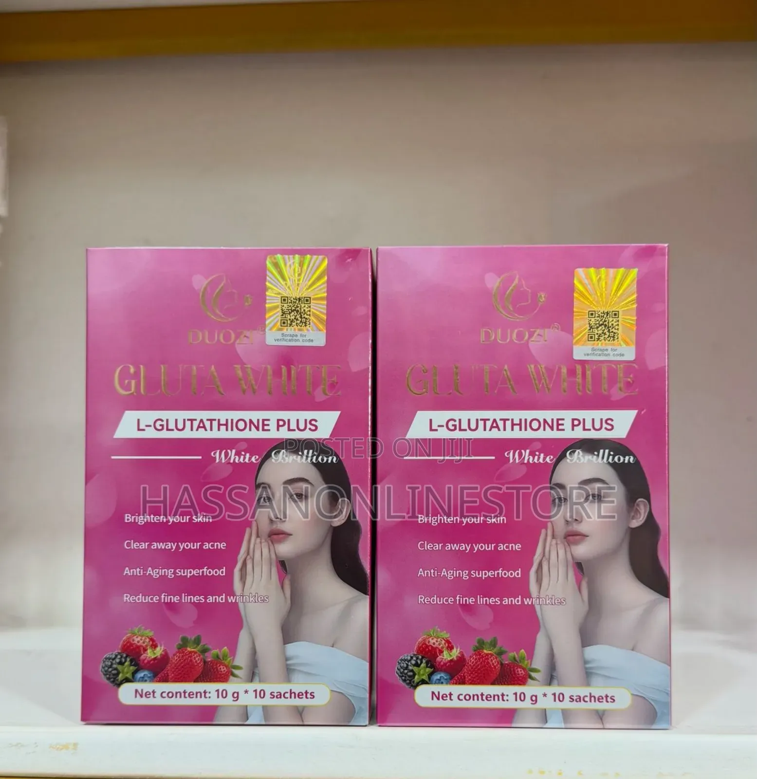 Douzi Days Gluta White L-Glutathione Plus 10 Sachet