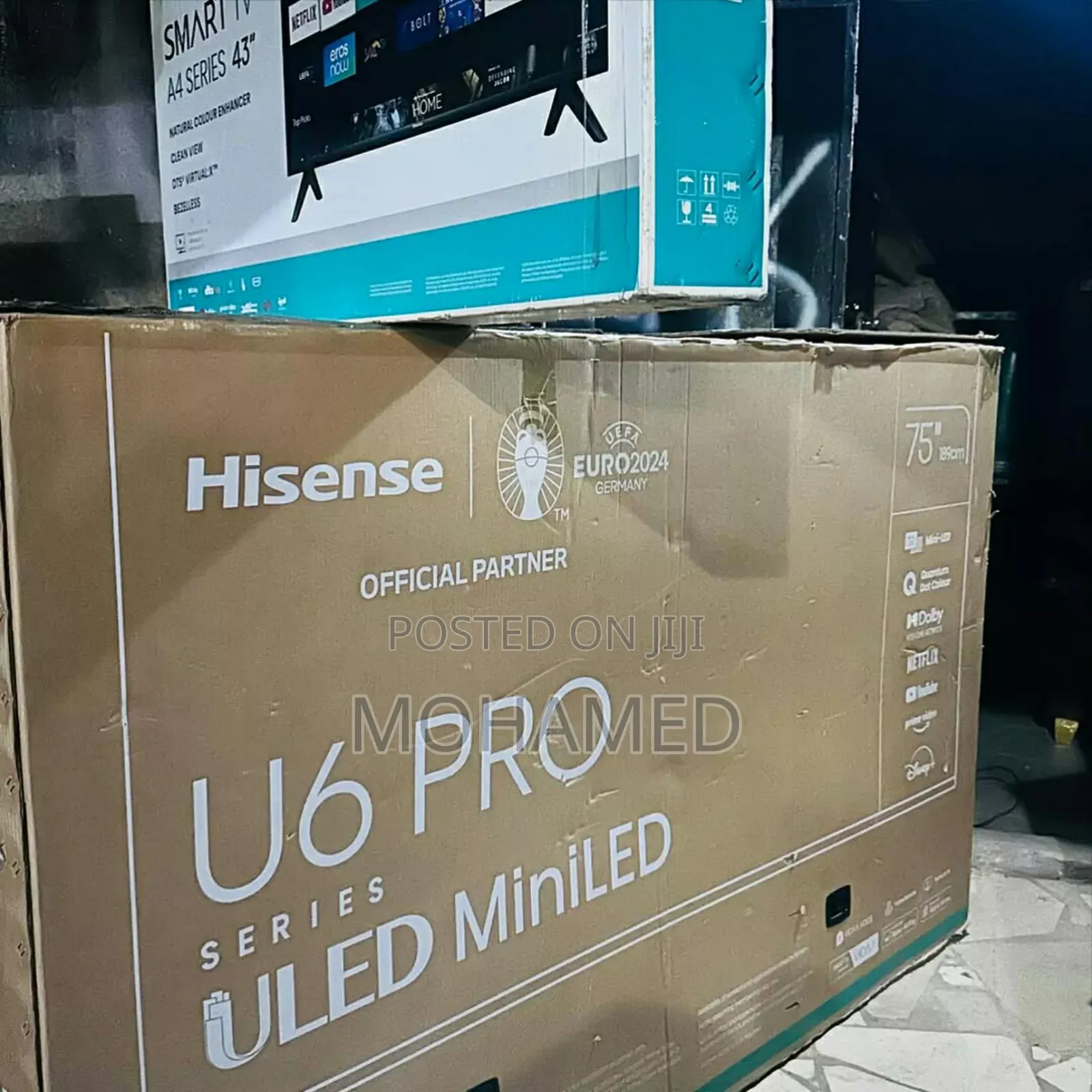 Hisense Smart Uled Inch 75 Model 75u6n Pro