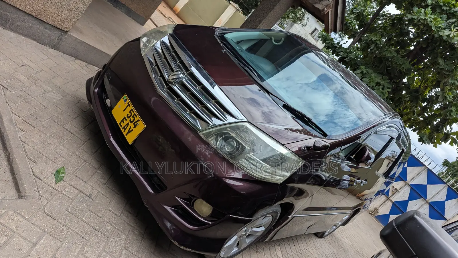 Toyota Alphard 2007 Purple