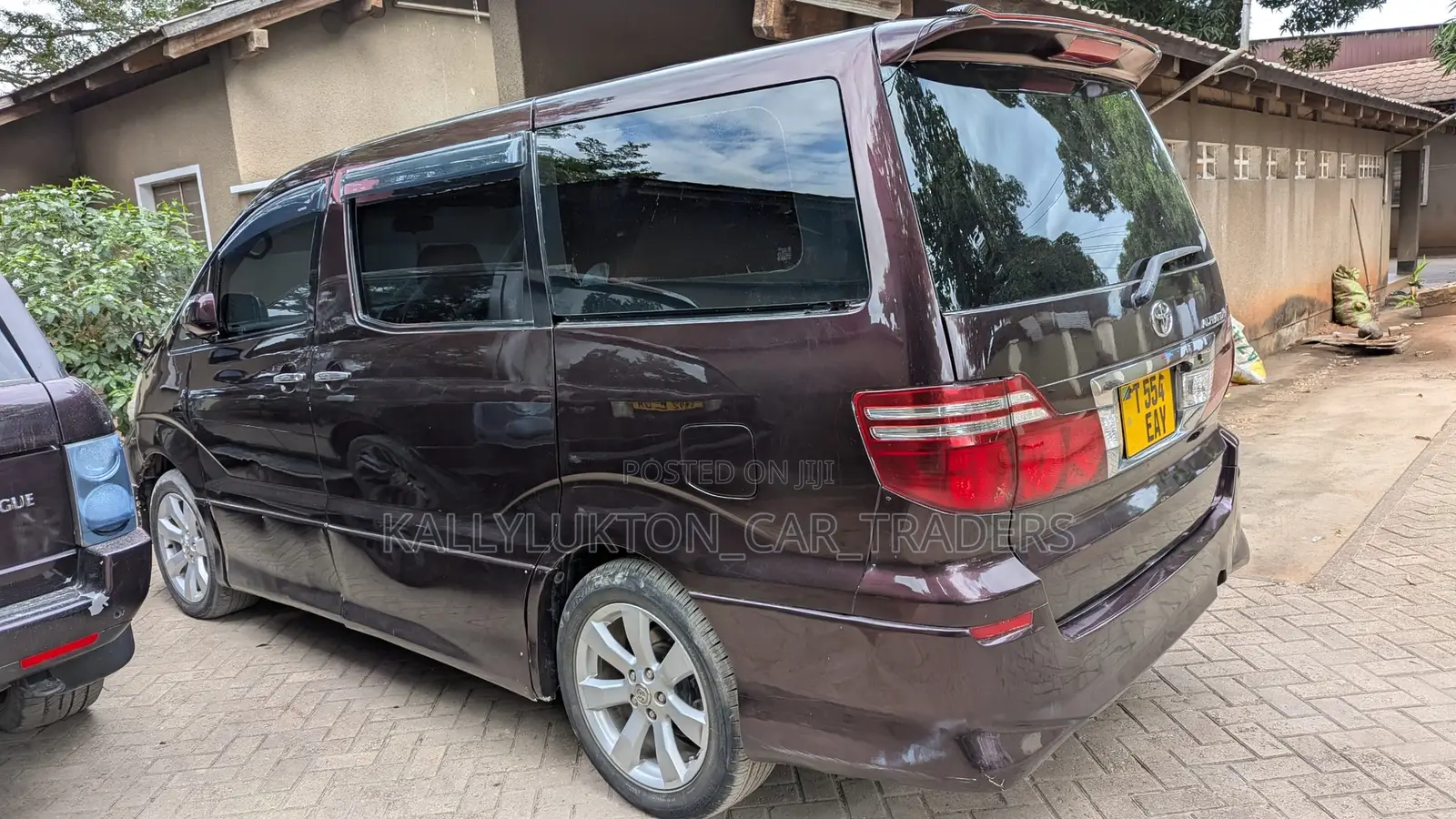 Toyota Alphard 2007 Purple