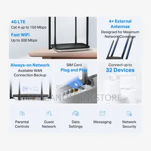 Mercusys Mb115-4g 300 MBPS Wireless N 4g Lte Router