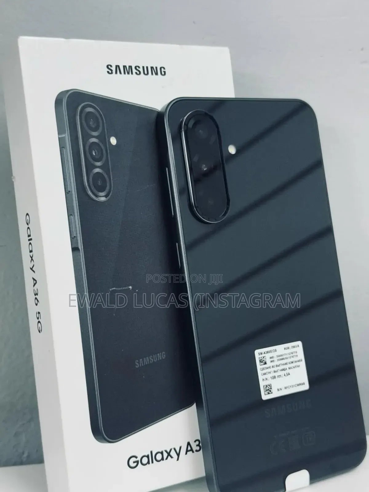 New Samsung Galaxy A36 128 GB Black