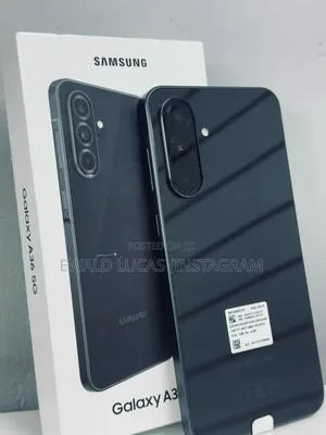New Samsung Galaxy A36 128 GB Black