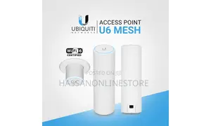Ubiquiti U6-Mesh Wireless Dual-Band Wi-Fi 6 Access Point