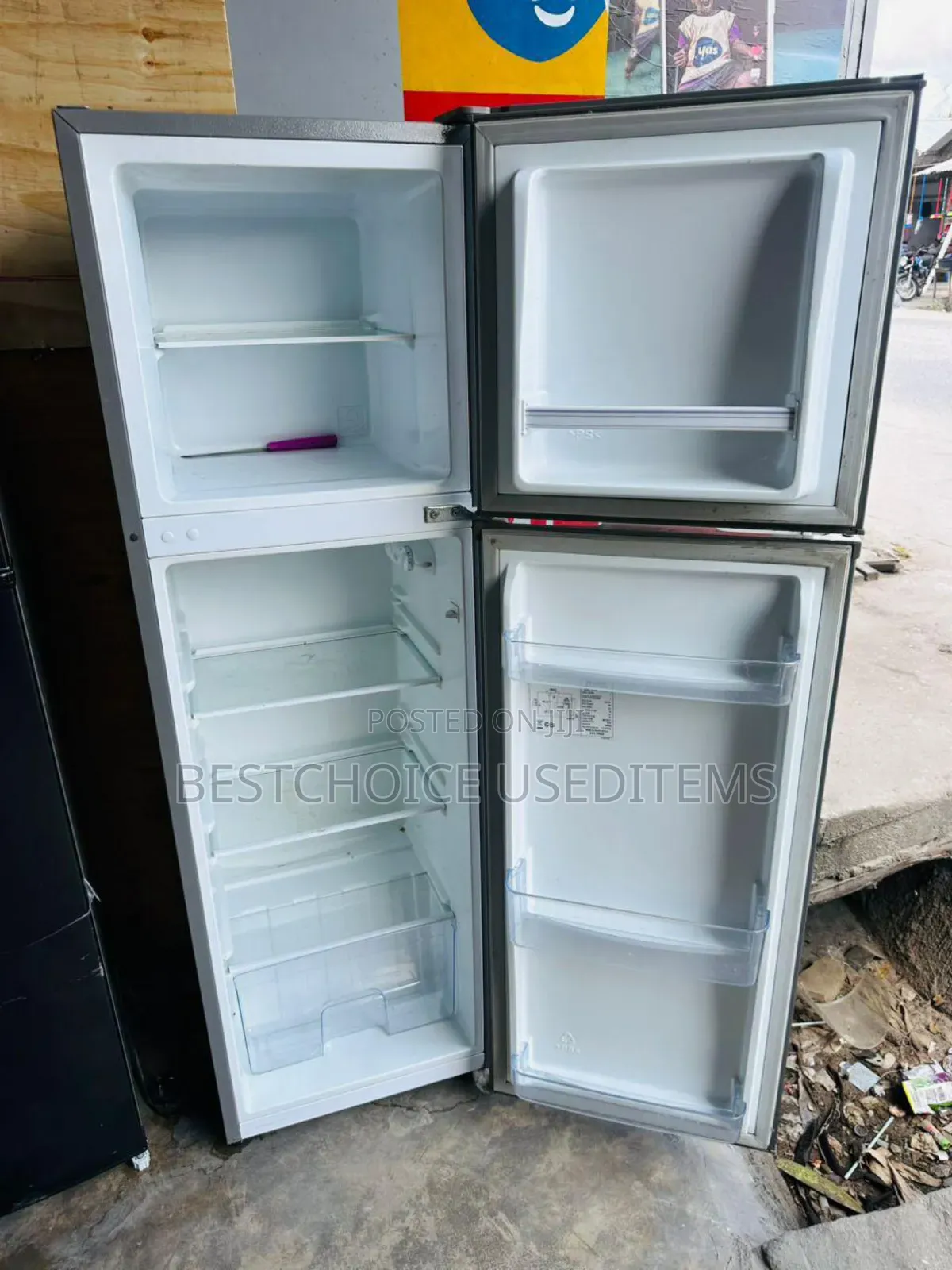 Hesense Friji Lita 263 Milango Miwili Bado Mpya Kabisa