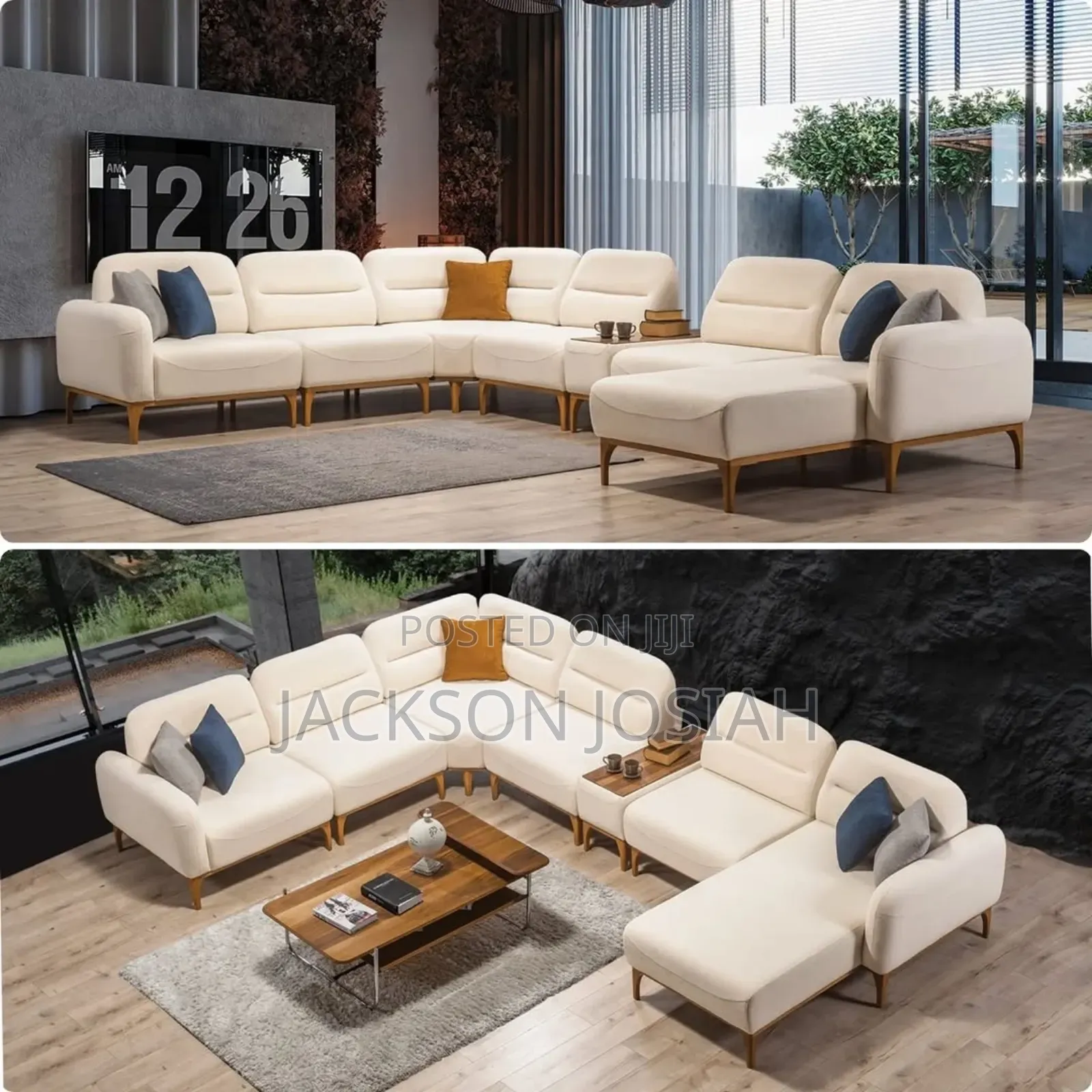 Sofa L Shape 6 Seaters