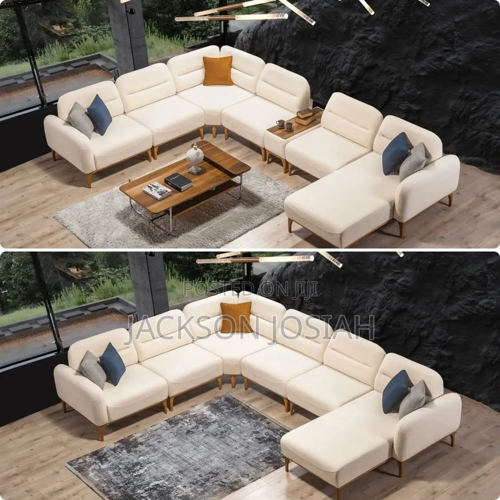 Sofa L Shape 6 Seaters