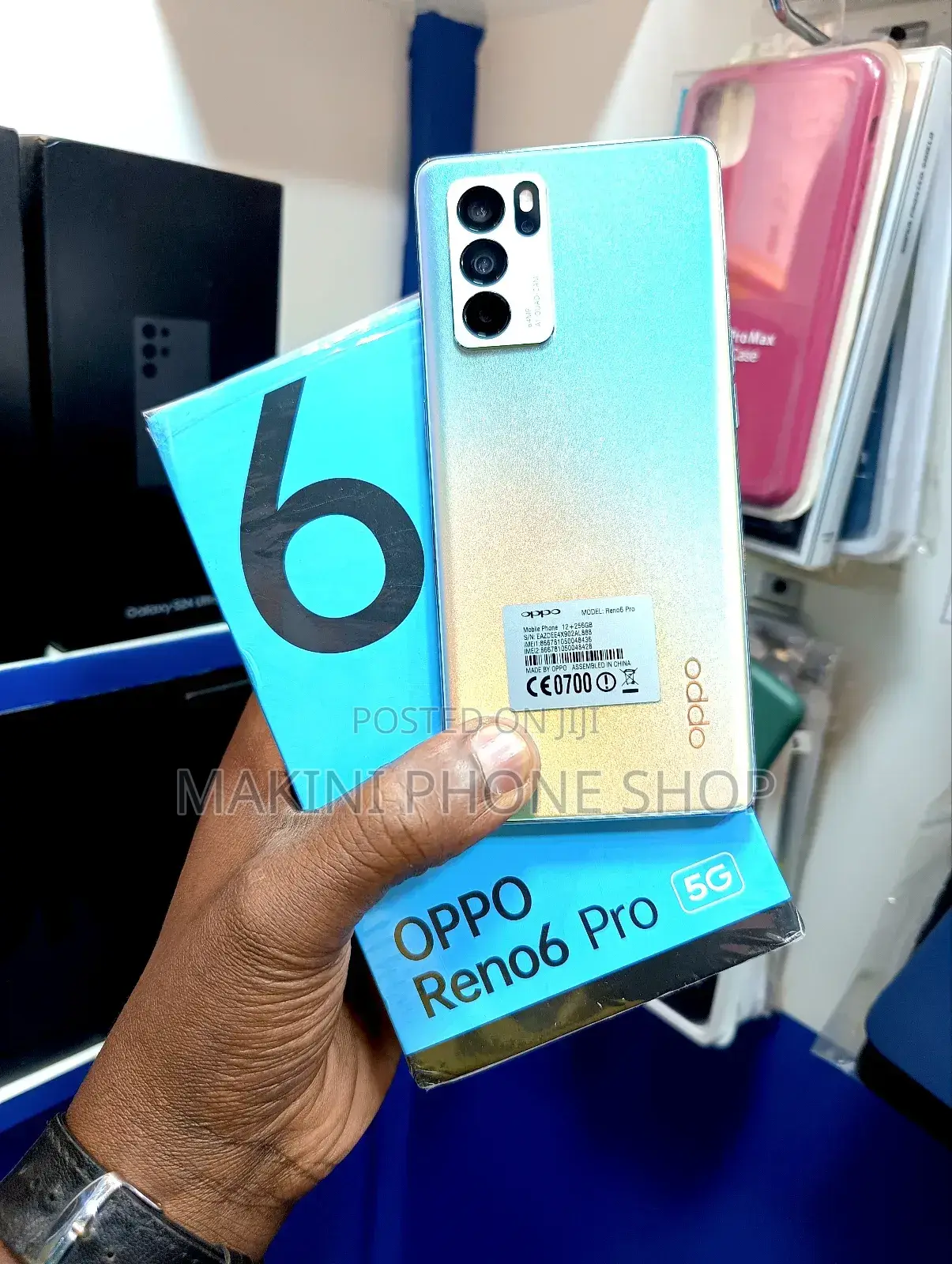 New Oppo Reno6 Pro 5G 256 GB Blue