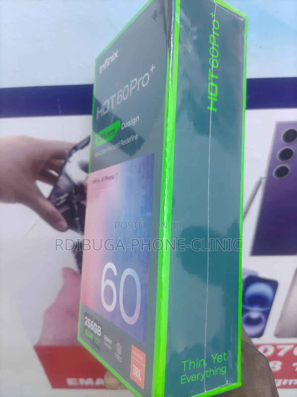 New Infinix Hot 60 Pro+ 128 GB Black