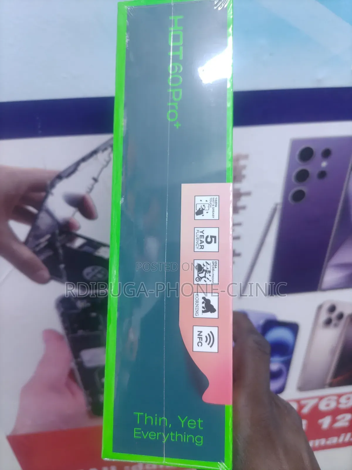 New Infinix Hot 60 Pro+ 128 GB Black