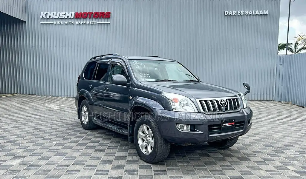 Toyota Land Cruiser Prado 2004 Gray