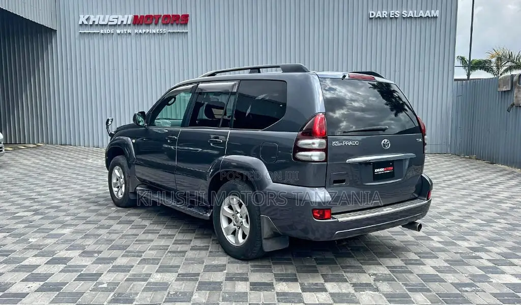 Toyota Land Cruiser Prado 2004 Gray