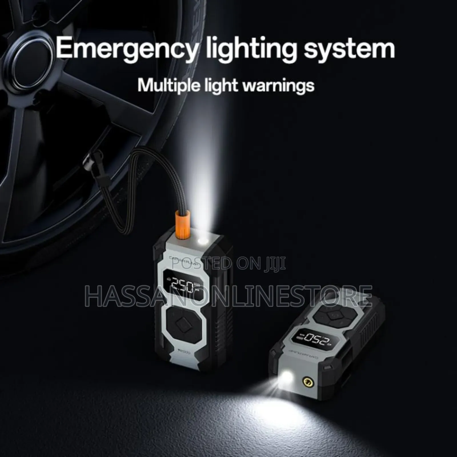 Yesido Vc12 7800mah Multi-Function Car Tire Inflator