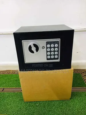 Safe Lock Box Steel Cash Box Money Jewelry Document Safe
