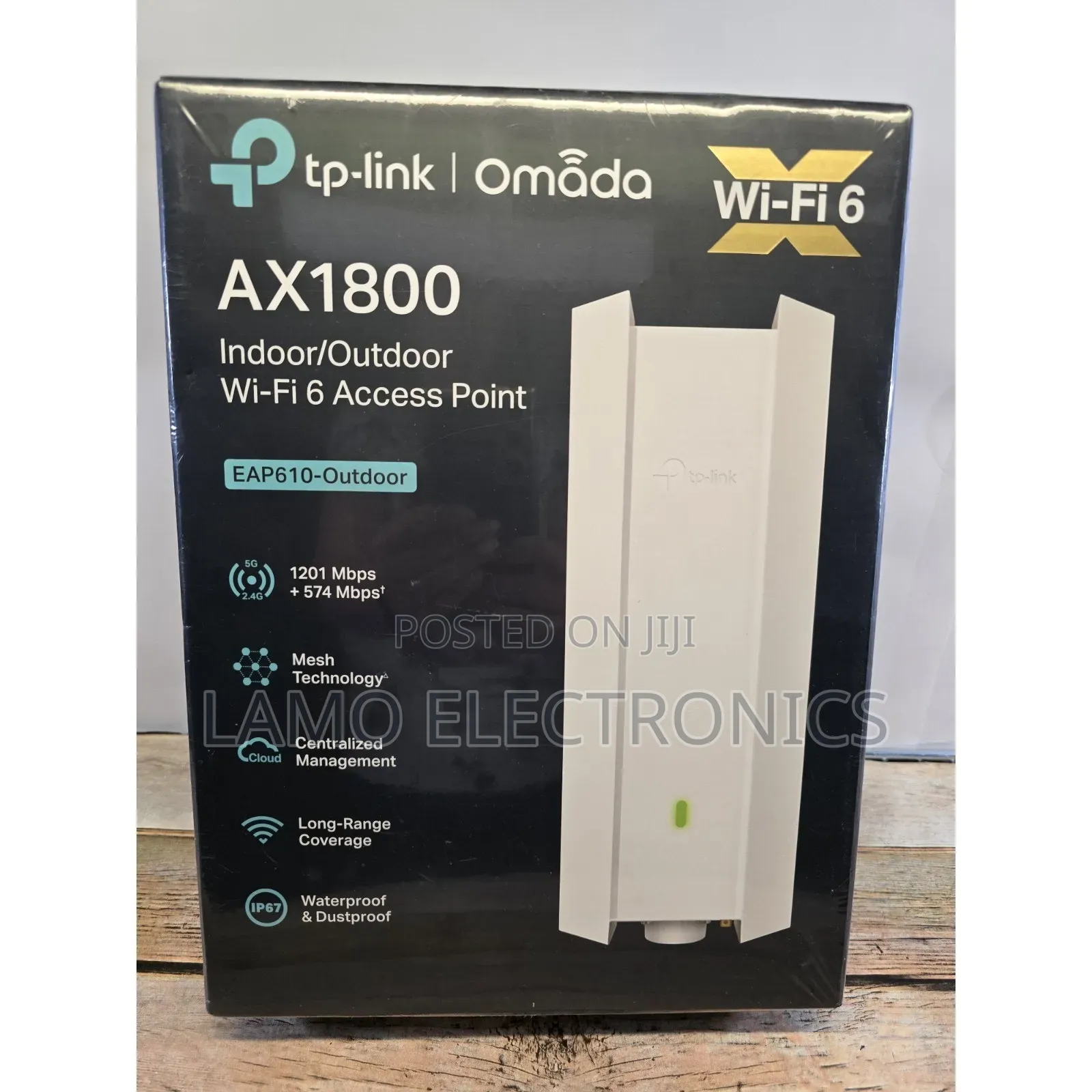 Tp-Link Eap610 Ax1800 Indoor/ Outdoor Wi-Fi 6 Access Point