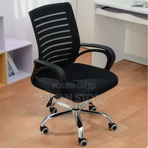 Office Cabinet With 4 Chairs Set