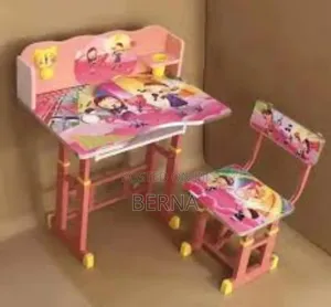Kid Table+Chair / Baby Learning Desk/Meza Watoto