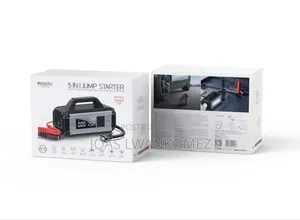 5 in 1(Jump Starter,Tyre Inflator,Power Bank,Emergency Lght)