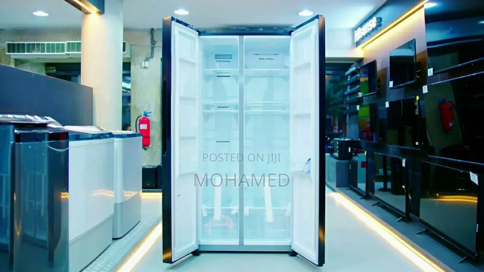 Hisense Side by Side Fridge 428 Liters