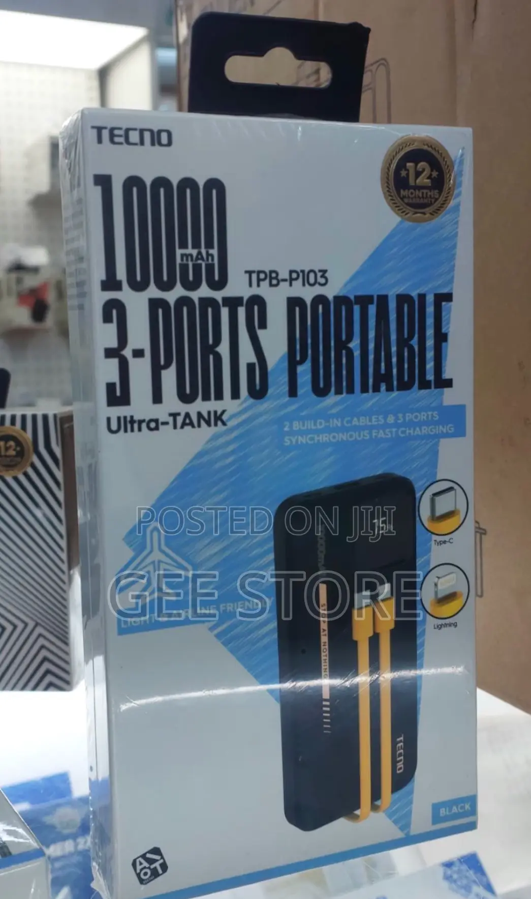 Tecno 3 Ports Portables