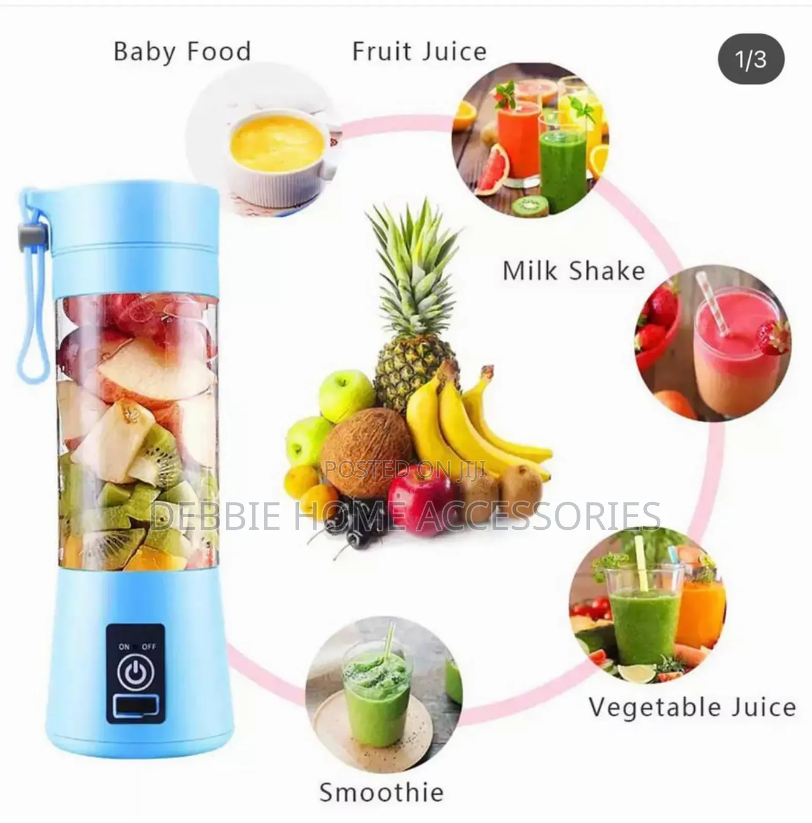 Portable Rechargeable Blender