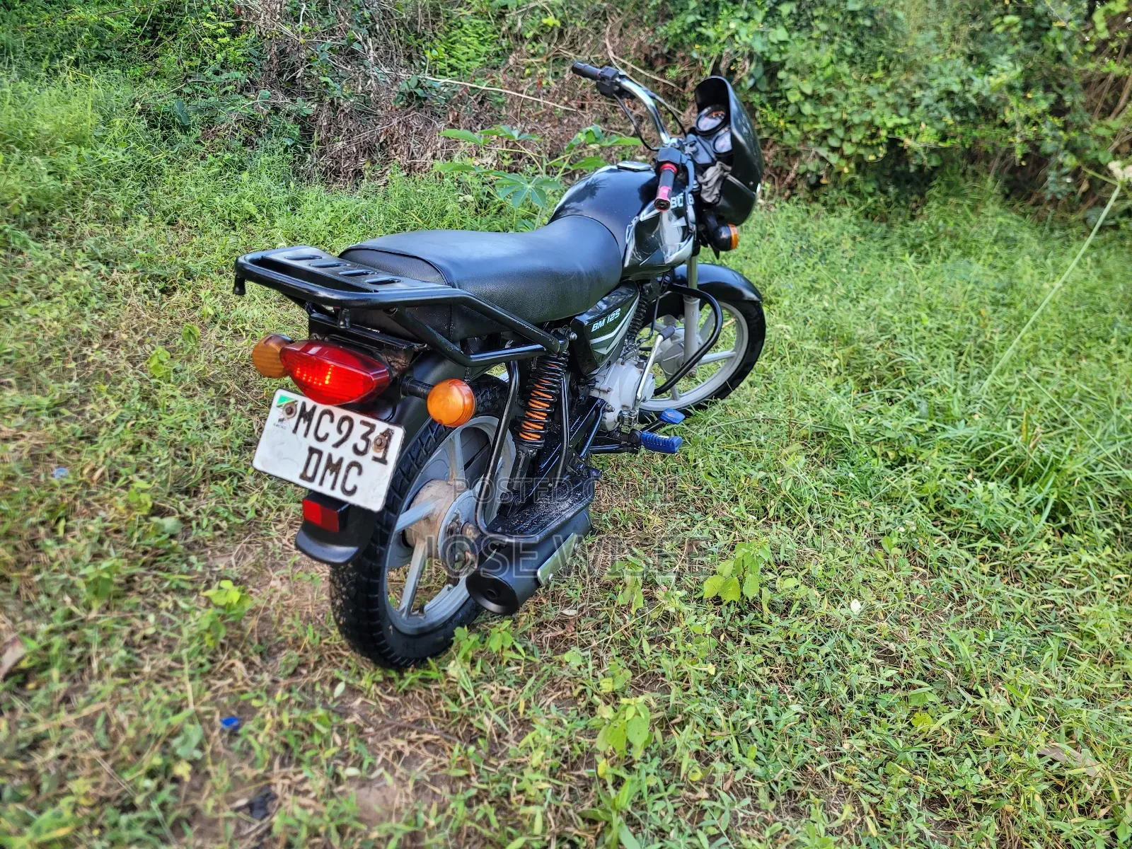 Bajaj Boxer 125 2025 Black