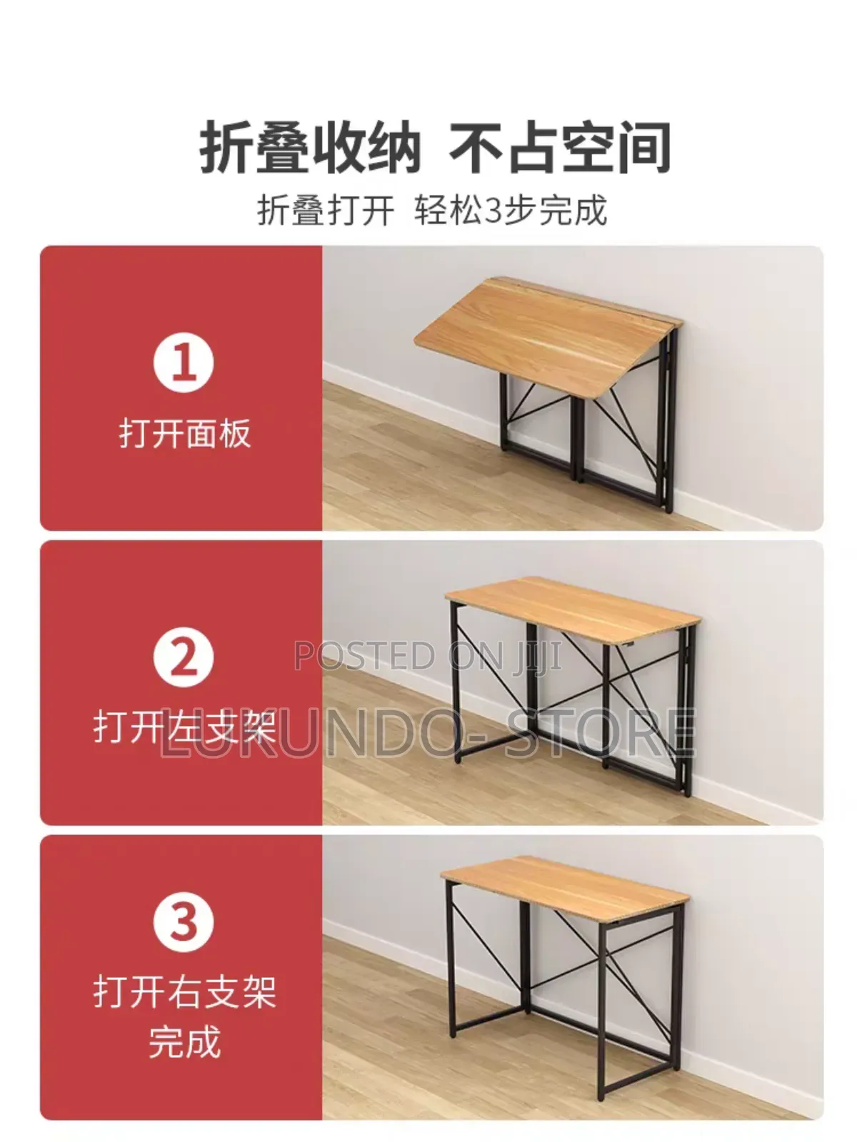 Folding Table Simple and Unique