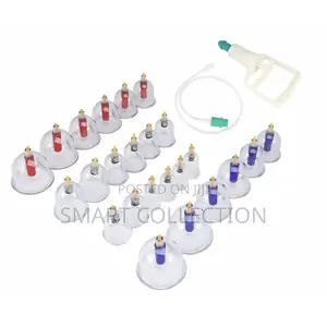 Traditional Hijama (Cupping Set) With Pump 24pcs