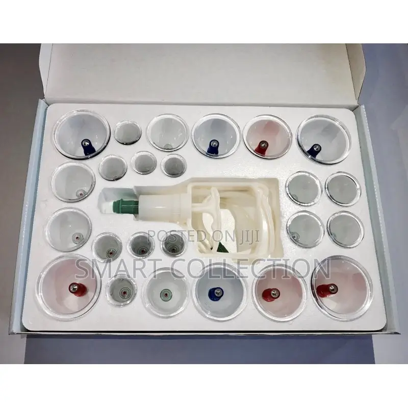 Traditional Hijama (Cupping Set) With Pump 24pcs