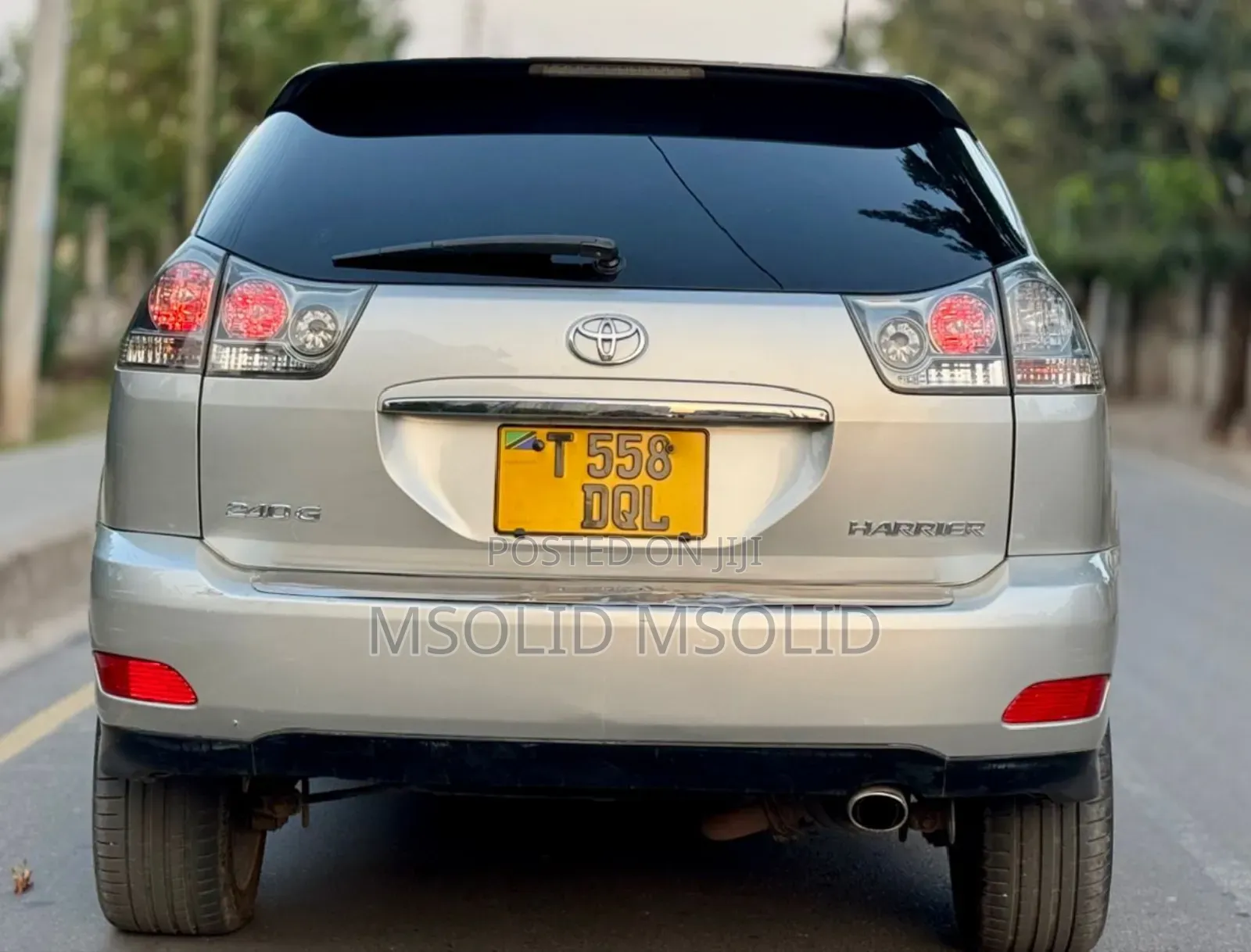 Toyota Harrier 2005 Silver