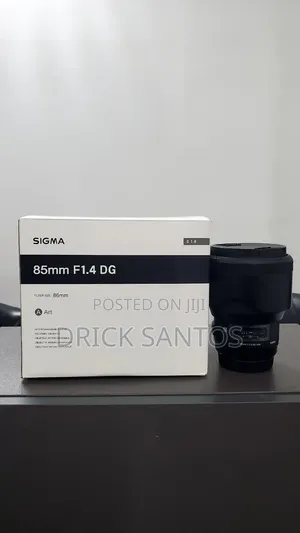 Sigma 85mm F1.4 Lens Ya Canon Ni Open Box Sio Brand New