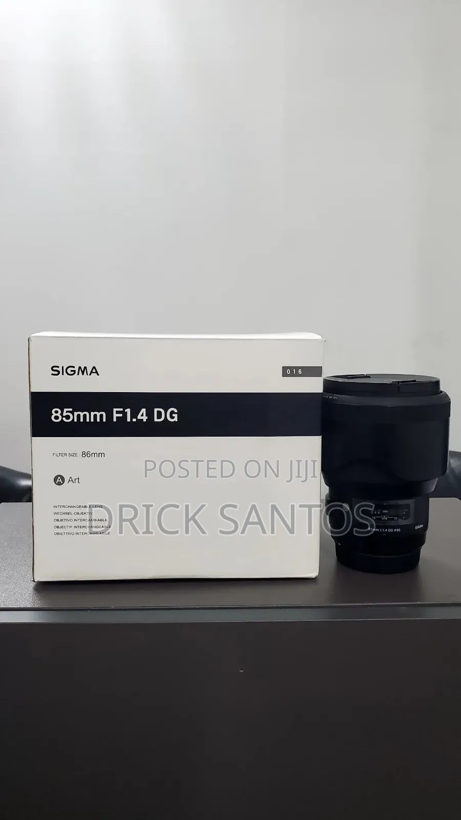 Sigma 85mm F1.4 Lens Ya Canon Ni Open Box Sio Brand New