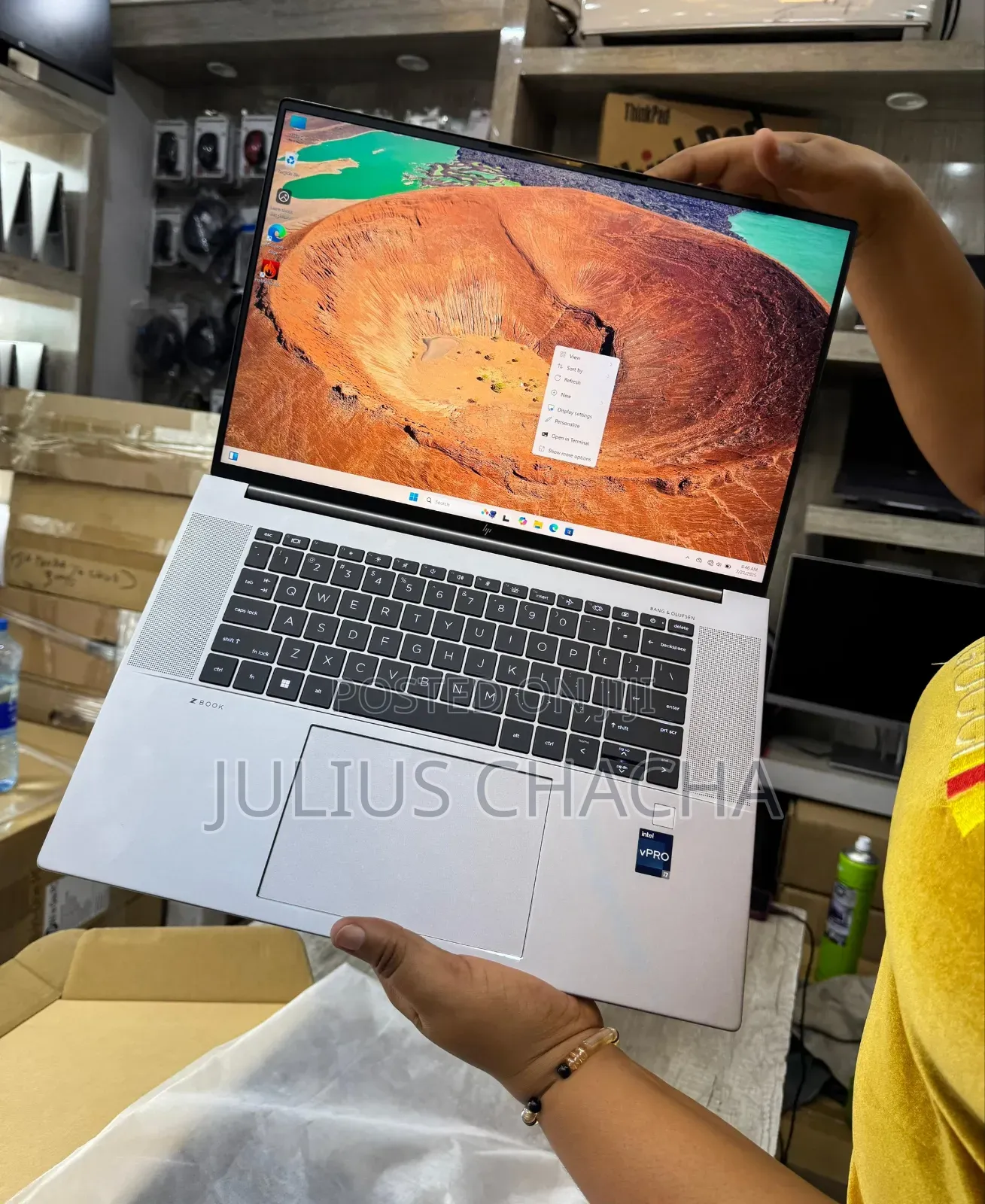 New Laptop HP ZBook Studio 32GB Intel Core I7 SSD 1T