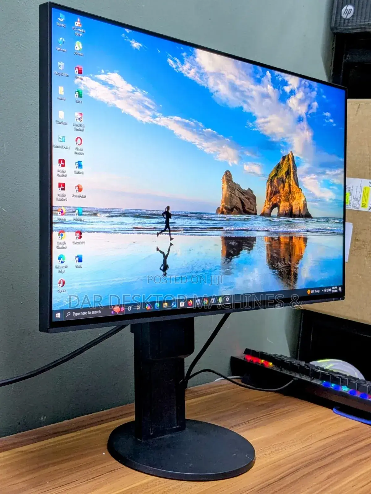 Frameless Monitors (Eizo Flexscan Ev2451) From Japan