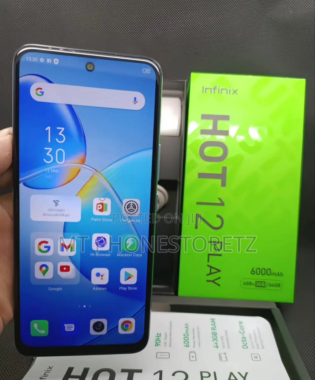 New Infinix Hot 12 play 64 GB