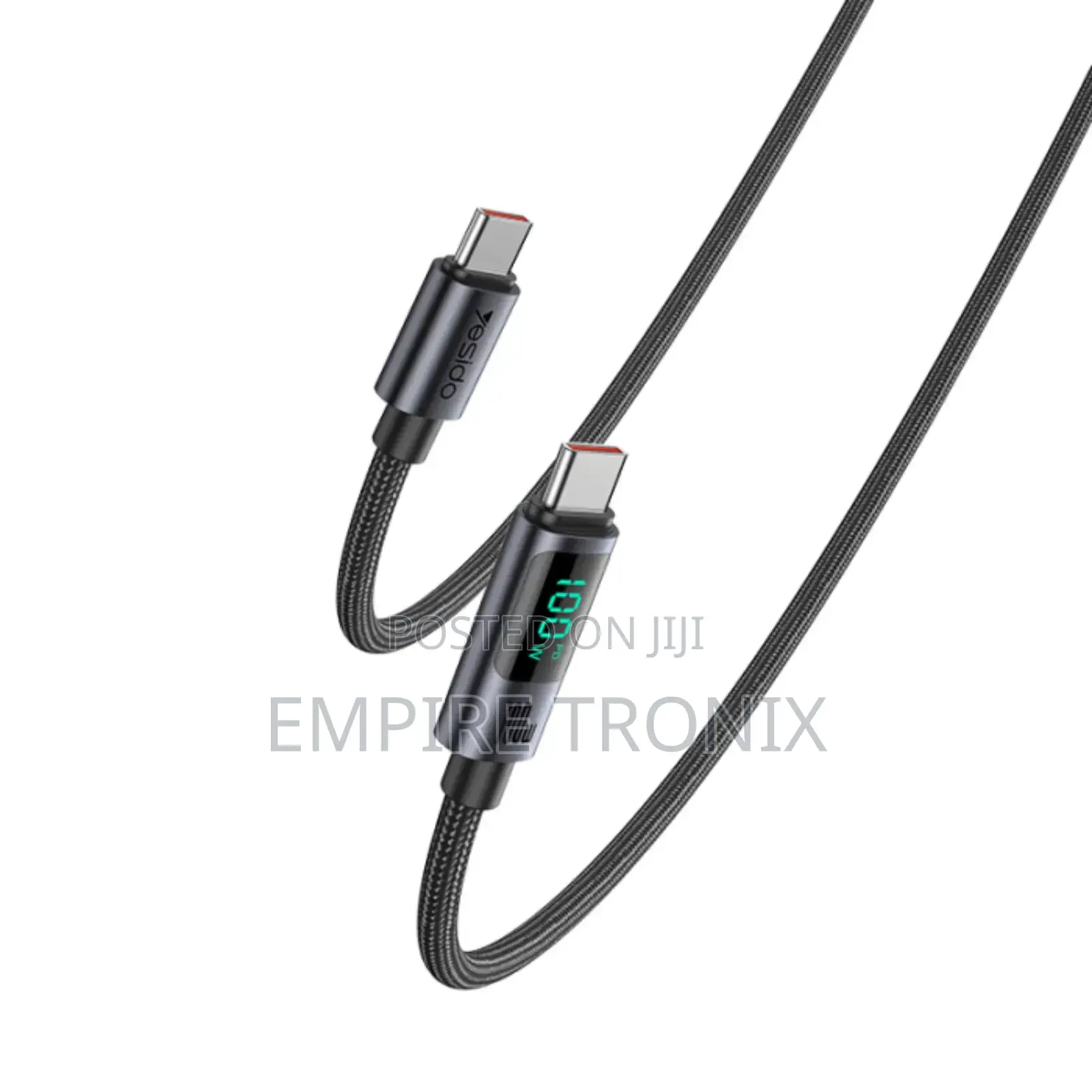 Ca158 1.2m 100w Type-C to Type-C Fast Charging Data Cable