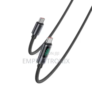 Ca158 1.2m 100w Type-C to Type-C Fast Charging Data Cable