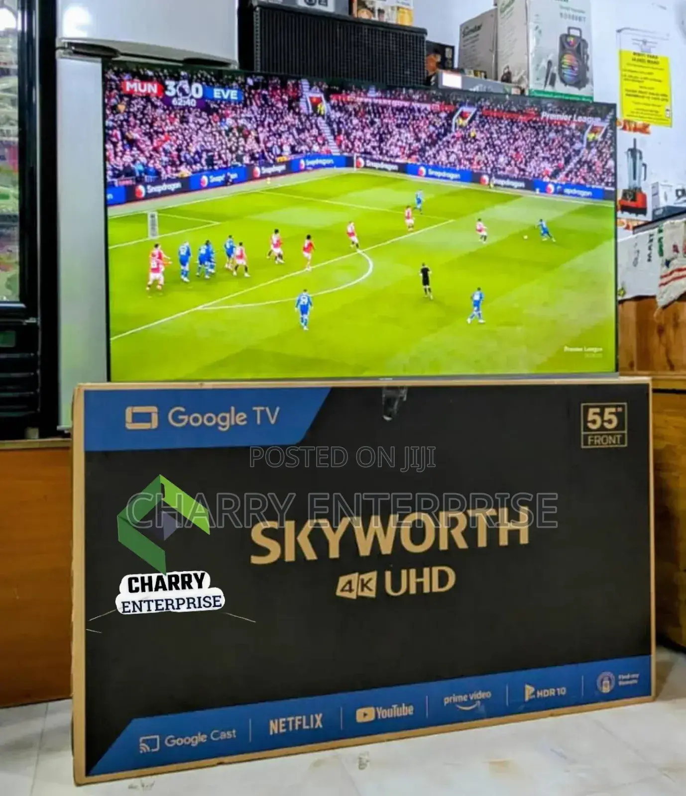 Skyworth Uhd 55inch Google Tv
Netflix, Youtube,