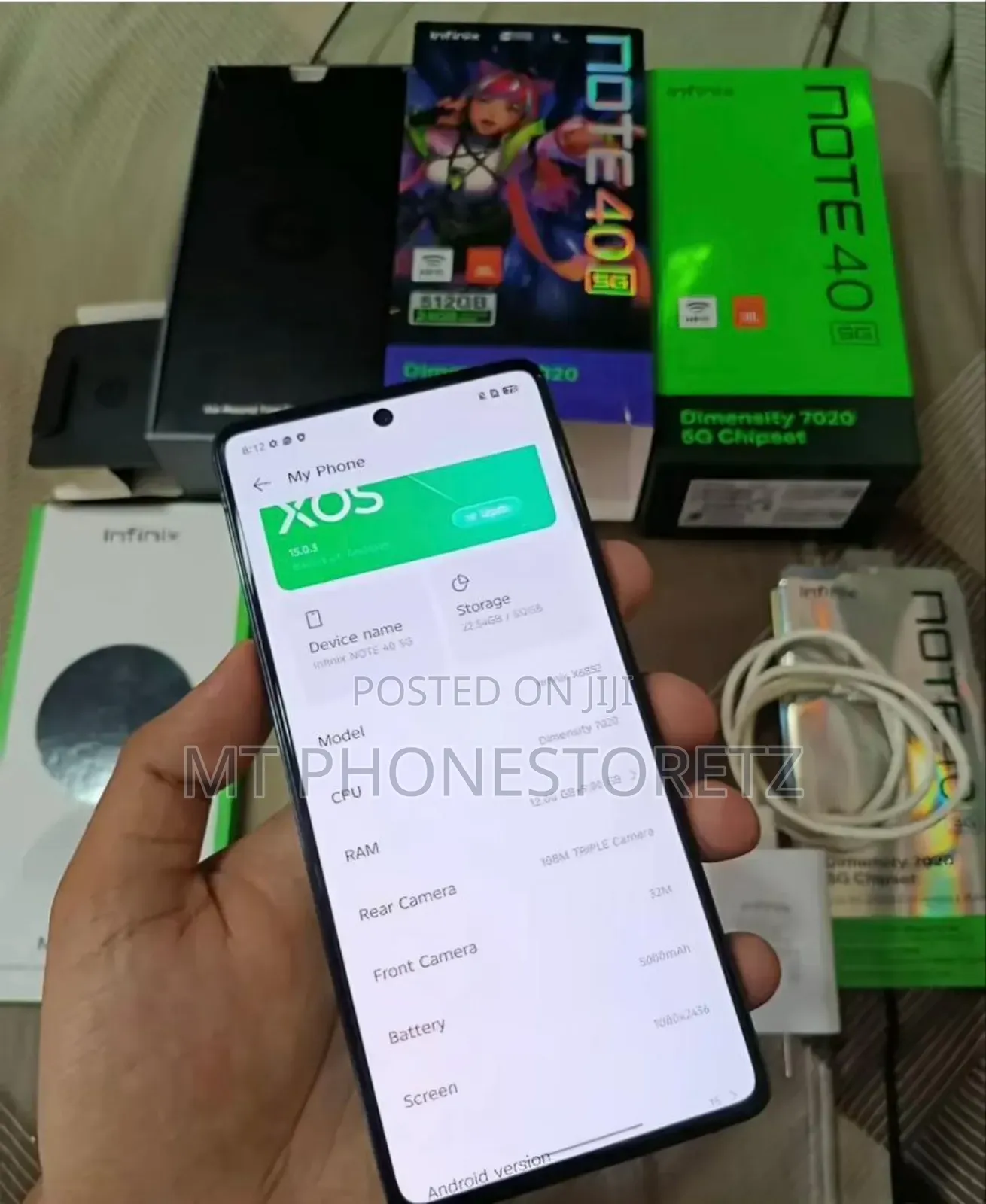 New Infinix Note 40 256 GB