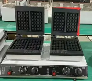 Commercial Heavy Duty Double Waffle Maker Machine