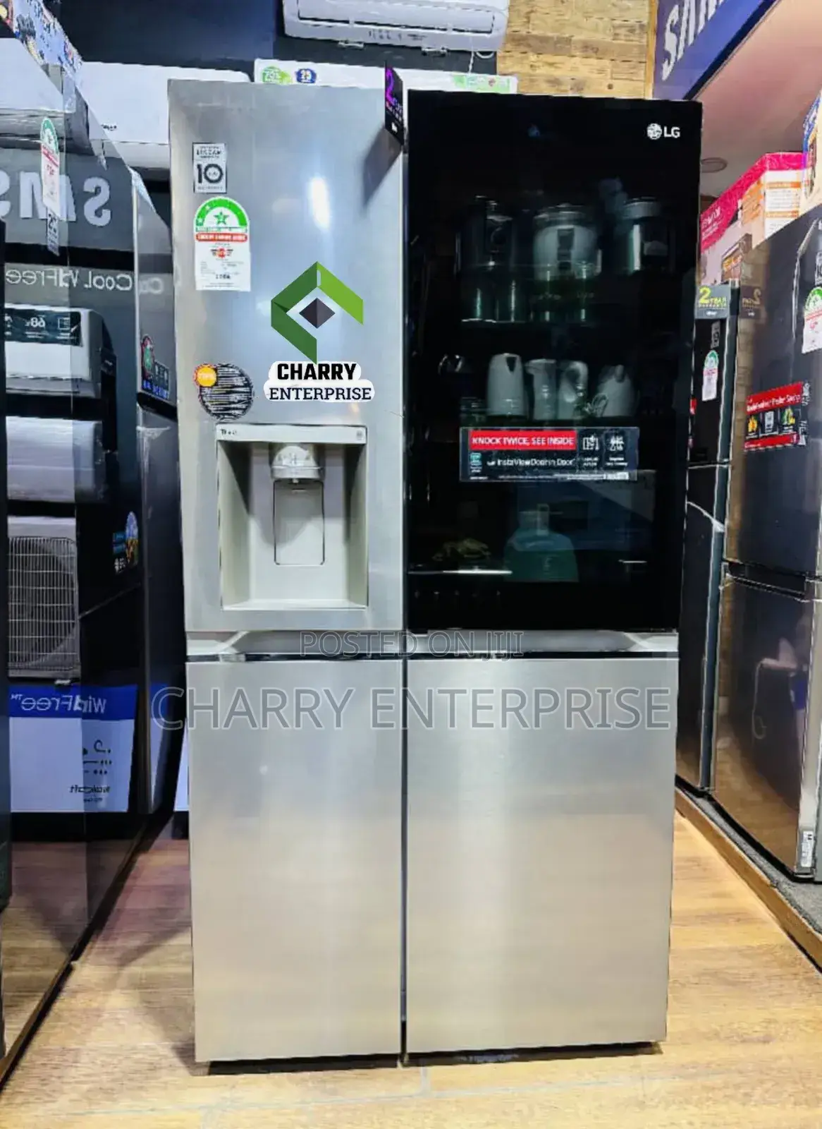 Lg Refrigerator/ Fridge Gc-X257cses Instaview 635l With Wd