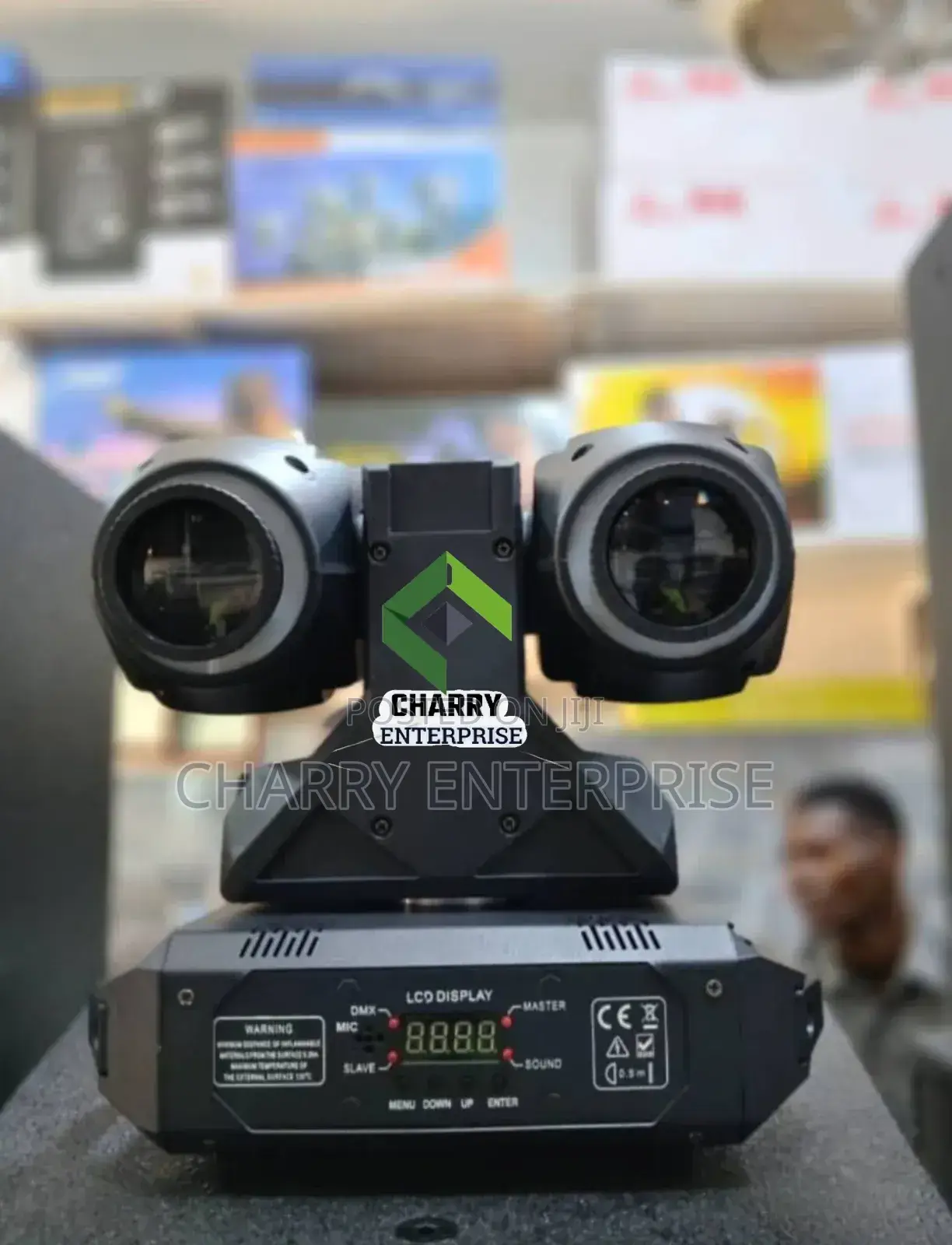 Dual 2-in-1 Beam Led Moving Double Head Light/ Stage Light