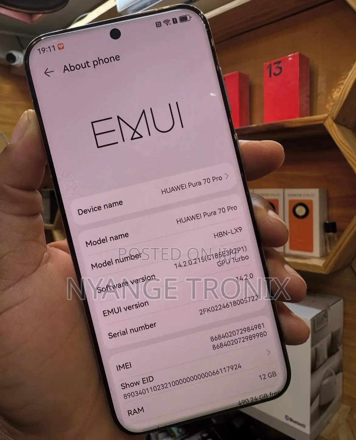 Huawei Pura 70 Pro 512 GB White