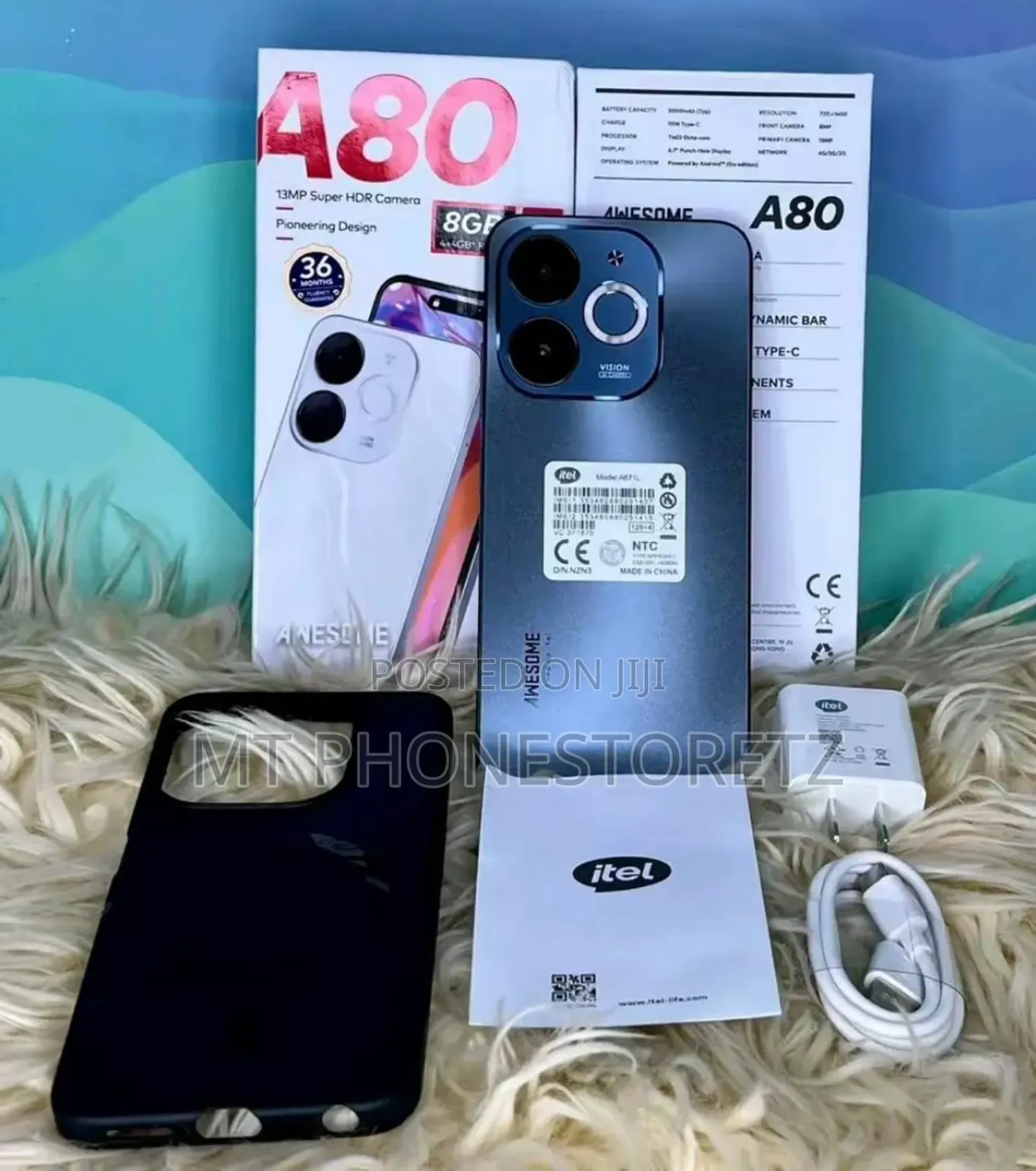 New Itel A80 128 GB