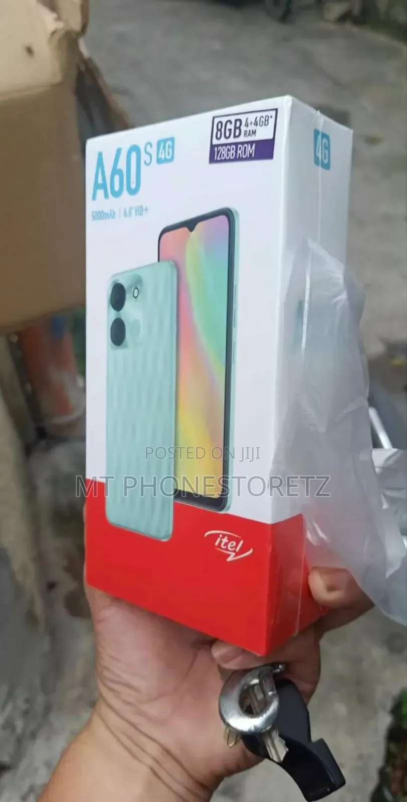 New Itel A60S 128 GB