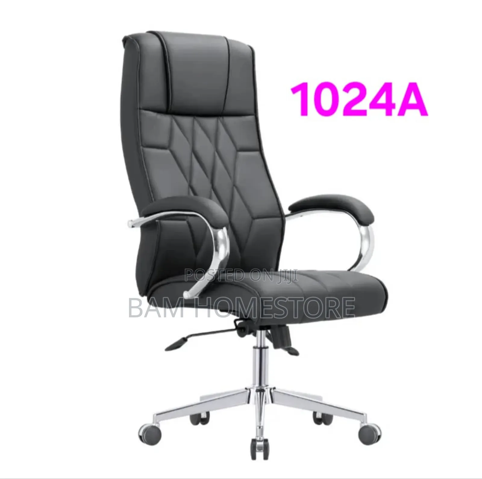 Ergonomic Pu Leather Swivel Chair