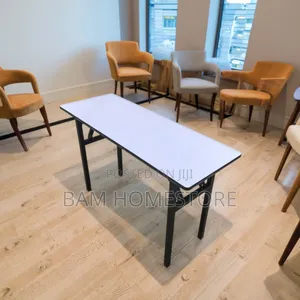 Foldable Metal Legs Table (120*60cm)